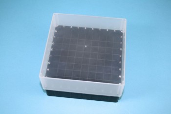 EPPi 75 Kryobox (PP) 9x9 Fächer, schwarz, Höhe 75 mm fix