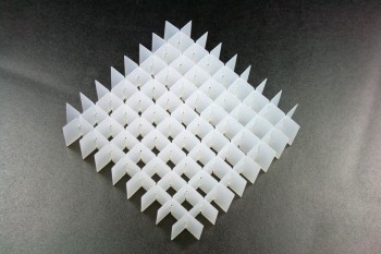 EPPi Rastereinsatz / 9x9 Fächer / Höhe 30 mm für Kryoboxen, PP