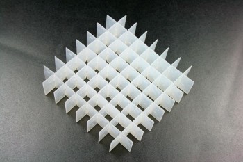 EPPi Rastereinsatz / 8x8 Fächer / Höhe 30 mm für Kryoboxen, PP