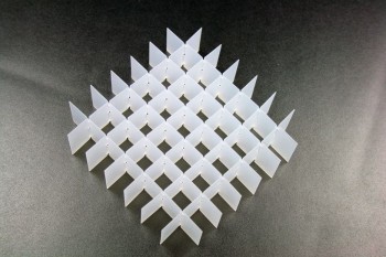 EPPi Rastereinsatz / 7x7 Fächer / Höhe 30 mm für Kryoboxen, PP