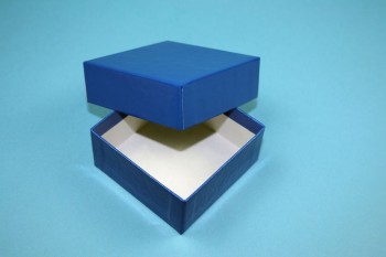 NANU 32 Kryobox (Karton standard) ohne Facheinteilung, blau, Höhe 32 mm