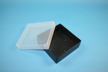EPPi 50 Kryobox (PP) ohne Facheinteilung, schwarz, Höhe 52 mm fix