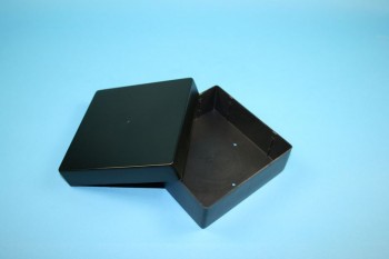EPPi 45 Kryobox (PP) ohne Facheinteilung, black/black, Höhe 45-53 mm variabel