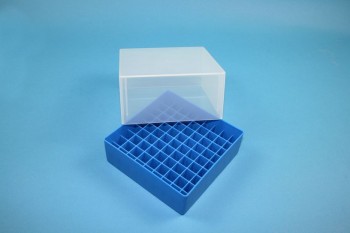 EPPi 95 Kryobox (PP) 9x9 Fächer, blau, Höhe 95 mm fix