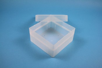 EPPi 80 Kryobox (PP) ohne Facheinteilung, transparent, Höhe 80 mm fix