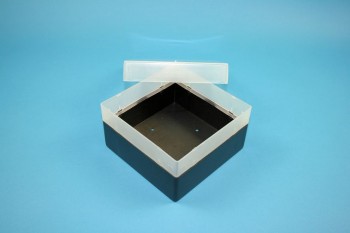 EPPi 70 Kryobox (PP) ohne Facheinteilung, schwarz, Höhe 70-80 mm variabel