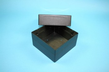EPPi 102 Kryobox (PP) ohne Facheinteilung, black/black, Höhe 102 mm fix