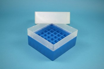 EPPi Kryobox 102 / 7x7 Fächer, blau, Höhe 102 mm fix