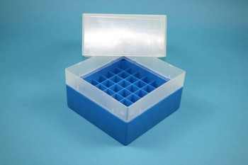 EPPi Kryobox 122 / 7x7 Fächer, blau, Höhe 122 mm fix