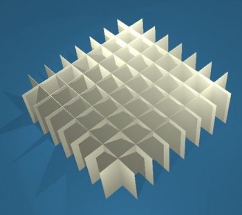 BRAVO Rastereinsatz / 8x8 Fächer / Höhe 40 mm für Kryoboxen, Karton