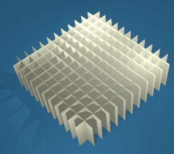 BRAVO Rastereinsatz / 12x12 Fächer / Höhe 40 mm für Kryoboxen, Karton
