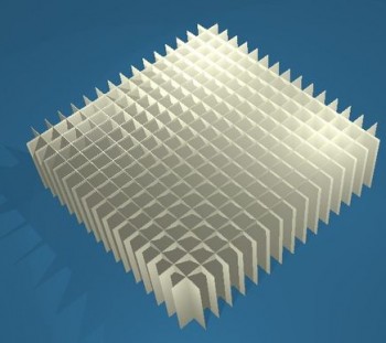 BRAVO Rastereinsatz / 16x16 Fächer / Höhe 40 mm für Kryoboxen, Karton