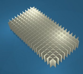BRAVO lang Rastereinsatz / 10x20 Fächer / Höhe 40 mm für Kryoboxen, Karton