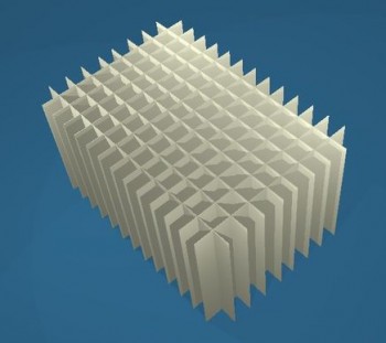 ALPHA Rastereinsatz kurz, 14x9 Fächer, Höhe 65 mm