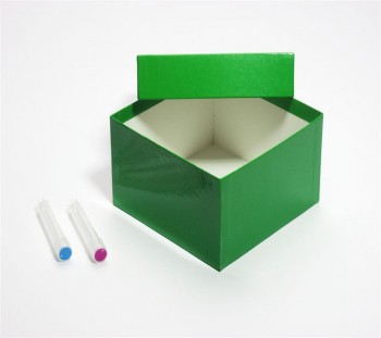 ALPHA Kryobox 75 / 1x1 Fächer, grün, Höhe 75 mm