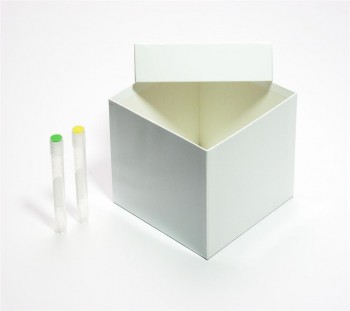 BRAVO 75 Kryobox (Karton standard) ohne Facheinteilung, weiss, Höhe 75 mm