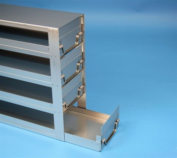 BRAVO Schrankeinschub 75, für 8 Kryoboxen bis 133x133x78 mm