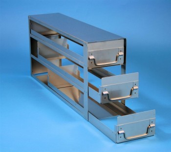 BRAVO Schrankeinschub 75, für 12 Kryoboxen bis 133x133x78 mm