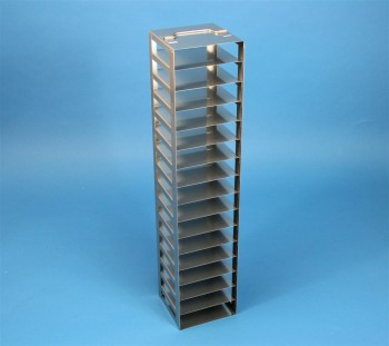 EPPi 37 Truhengestell für 16 Kryoboxen bis 133x133x37 mm Klappgriff, Edelstahl