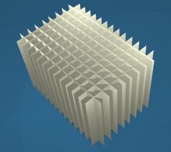 ALPHA Rastereinsatz kurz, 14x9 Fächer, Höhe 80 mm