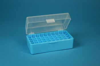 Victor 59 Kryobox (PP) 5x10 Fächer, neon-blau, Höhe 59 mm fix