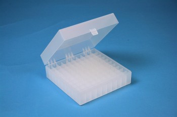 Victor 57 Kryobox (PP) 10x10 Fächer, transparent, Höhe 57 mm fix