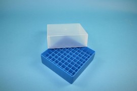 EPPi 75 Kryobox (PP) 9x9 Fächer, blau, Höhe 75 mm fix
