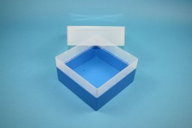 EPPi 102 Kryobox (PP) ohne Facheinteilung, blau, Höhe 102 mm fix
