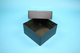 EPPi 102 Kryobox (PP) ohne Facheinteilung, black/black, Höhe 102 mm fix