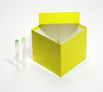 BRAVO Kryobox 110 / 1x1 Fächer, gelb, Höhe 110 mm