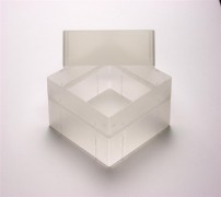 EPPi 102 Kryobox (PP) ohne Facheinteilung, transparent, Höhe 102 mm fix