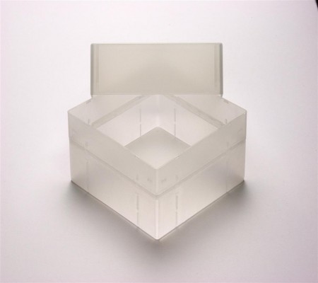 EPPi 102 Kryobox (PP) ohne Facheinteilung, transparent, Höhe 102 mm fix