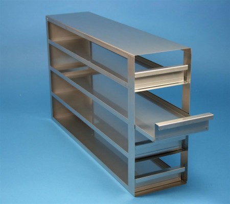 BRAVO Schrankeinschub 75, für 16 Kryoboxen bis 133x133x78 mm