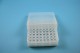 EPPi 45 Kryobox (PP) 8x8 Löcher, transparent, Höhe 45-53 mm variabel