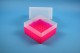 EPPi Kryobox 122 / 7x7 Fächer, neon-rot/pink, Höhe 122 mm fix