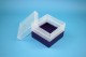 EPPi 105 Kryobox (PP) 9x9 Fächer, violett, Höhe 105 mm fix