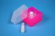 EPPi 45 Kryobox (PP) 4x4 Fächer, neon-rot/pink, Höhe 45-60 mm variabel