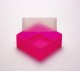 EPPi 75 Kryobox (PP) ohne Facheinteilung, neon-rot/pink, Höhe 75 mm fix