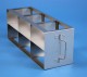 EPPi 80 Schrankgestell 3x2 Fächer für 6 Kryoboxen bis 133x133x80 mm Klappgriff, offene Bauform