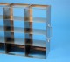 EPPi 80 Schrankgestell 5x4 Fächer für 20 Kryoboxen bis 133x133x80 mm Klappgriff, offene Bauform