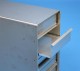 MTP 45 Schrankeinschub 5x7 Fächer für 35 MT-Platten bis 86x128x45 mm, Griffleiste, geschlossene Bauform