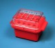 Isotherm Mini Cooler 0°C für 12 Röhrchen von 0,5 ml bis 2,0 ml rot