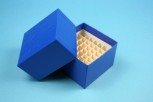 NANU 50 Kryobox (Karton standard) 5x5 Fächer, blau, Höhe 50 mm