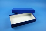 ALPHA 50 lang2 Kryobox (Karton standard) ohne Facheinteilung, blau, Höhe 50 mm