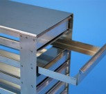 BRAVO Schrankeinschub 32, für 35 Kryoboxen bis 133x133x35 mm