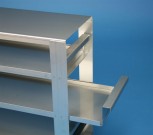 BRAVO Schrankeinschub 75, für 4 Kryoboxen bis 133x133x78 mm
