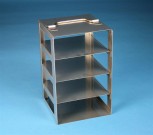 EPPi Truhengestell 45 + 50, für 4 Kryoboxen bis 133x133x53 mm