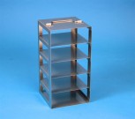 EPPi Truhengestell 45 + 50, für 5 Kryoboxen bis 133x133x53 mm