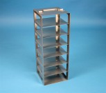 EPPi Truhengestell 45 + 50, für 7 Kryoboxen bis 133x133x53 mm