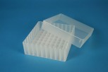 EPPi 50 Kryobox (PP) 9x9 Fächer, transparent, Höhe 52 mm fix